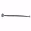 Picture of 1/2" Compression x 7/8" BC x 12" Braided Stainless Steel Toilet Connector