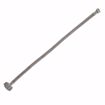 Picture of 1/2" Compression x 7/8" BC x 20" Braided Stainless Steel Toilet Connector