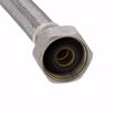 Picture of 1/2" FIP x 7/8" BC x 9" Braided Stainless Steel Toilet Connector