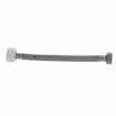 Picture of 1/2" FIP x 7/8" BC x 9" Braided Stainless Steel Toilet Connector
