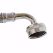 Picture of 3/4" FEM Hose x 3/4" FEM Hose 60" Braided Stainless Steel Washing Machine Connector with 90° Elbow
