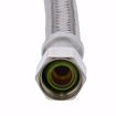 Picture of 3/8" Compression x 3/8" Compression x 16" Braided Stainless Steel Dishwasher Connector