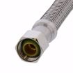 Picture of 3/8" Compression x 3/8" Compression x 20" Braided Stainless Steel Dishwasher Connector