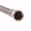 Picture of 1/2" Flare x 7/8" BC x 20" Braided Stainless Steel Toilet Connector