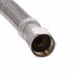 Picture of 3/8" Flare x 7/8" BC x 20" Braided Stainless Steel Toilet Connector