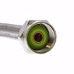 Picture of 3/8" Compression x 7/8" BC x 20" Braided Stainless Steel Toilet Connector with Brass Nut