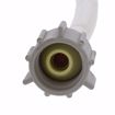 Picture of 3/8" Compression x 7/8" BC x 9" Flexible Vinyl Toilet Connector