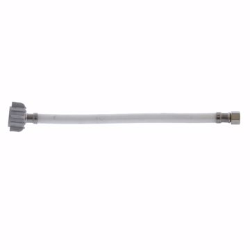 Picture of 3/8" Compression x 7/8" BC x 12" Flexible Vinyl Toilet Connector