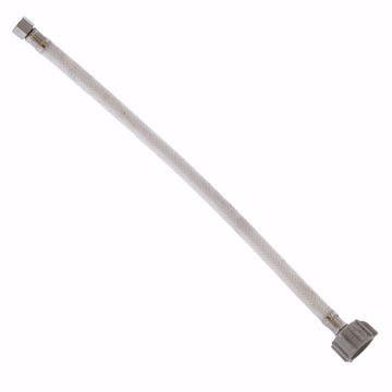 Picture of 3/8" Compression x 7/8" BC x 16" Flexible Vinyl Toilet Connector