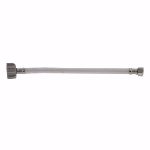 Picture of 1/2" Compression x 7/8" BC x 12" Flexible Vinyl Toilet Connector
