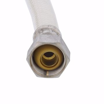 Picture of 1/2" Compression x 7/8" BC x 16" Flexible Vinyl Toilet Connector