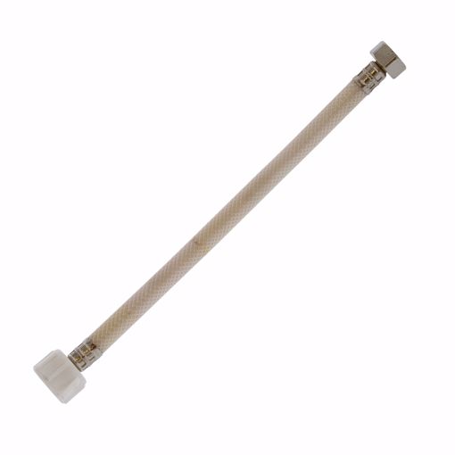 Picture of 1/2" FIP x 7/8" BC x 12" Flexible Vinyl Toilet Connector