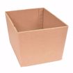 Picture of 14 1/2" L x 11 5/16" W x 6" D Cardboard Tub Box, Wax Coated