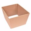 Picture of 14 1/2" L x 11 5/16" W x 6" D Cardboard Tub Box, Wax Coated