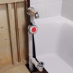 Picture of PVC Schedule 40 Rough-In Half Bath Waste Kit with Quick Test, Chrome Plated