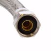 Picture of 1/2" Compression x 1/2" FIP x 30" Braided Stainless Steel Faucet Connector