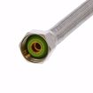Picture of 1/2" FIP x 1/2" FIP x 16" Braided Stainless Steel Faucet Connector