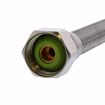 Picture of 1/2" FIP x 1/2" FIP x 20" Braided Stainless Steel Faucet Connector