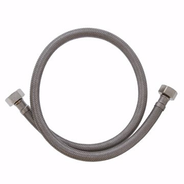 Picture of 1/2" FIP x 1/2" FIP x 30" Braided Stainless Steel Faucet Connector