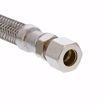 Picture of 3/8" OD x 3/8" Compression x 12" Braided Stainless Steel Delta® Style Faucet Connector