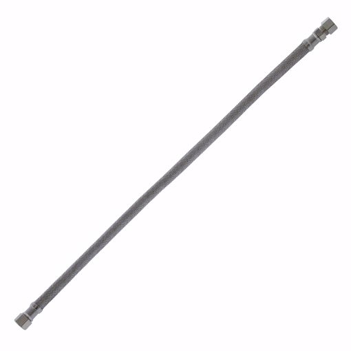 Picture of 3/8" OD x 3/8" Compression x 20" Braided Stainless Steel Delta® Style Faucet Connector