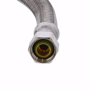 Picture of 3/8" OD x 3/8" Compression x 36" Braided Stainless Steel Delta® Style Faucet Connector