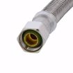 Picture of 3/8" Flare x 3/8" Compression x 12" Braided Stainless Steel Texas Style Faucet Connector