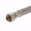Picture of 3/8" Flare x 3/8" Compression x 16" Braided Stainless Steel Texas Style Faucet Connector