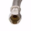 Picture of 3/8" Flare x 3/8" Compression x 30" Braided Stainless Steel Texas Style Faucet Connector