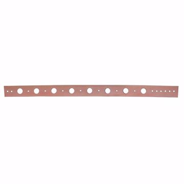 Picture of 1/2" x 26" Flat Copper Plated Bracket, Box of 50