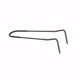 Picture of 1/2" x 6" Steel Wire, Plastic Coated, Hook Pipe Hanger Carton of 50
