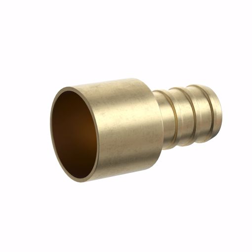 Picture of 1-1/4" F1807 Brass PEX Female Sweat Adapter, Bag of 5