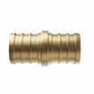 Picture of 1-1/4" F1807 Brass PEX Coupling, Bag of 5