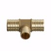 Picture of 2" x 2" x 1- 1/4" F1807 Brass PEX Reducing Tee, Bag of 1