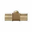 Picture of 2" x 2" x 1- 1/2" F1807 Brass PEX Reducing Tee, Bag of 1
