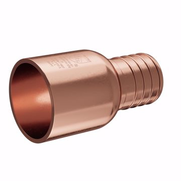 Picture of 1" F1807 Copper PEX Female Sweat Adapter, Bag of 30
