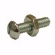 Picture of 1/4" x 3/4" Stove Bolt with Nut, 100 pcs.